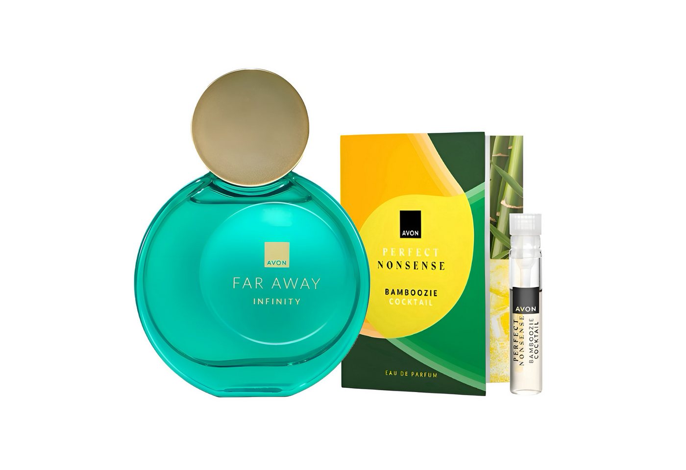 AVON Cosmetics Eau de Parfum Far Away Infinity 50 ml, Lang anhaltender Duft mit Jasmin und Vanille-Note AVON Cosmetics Eau de Parfum Far Away Infinity 50 ml, Lang anhaltender Duft mit Jasmin und Vanille-Note von AVON Cosmetics