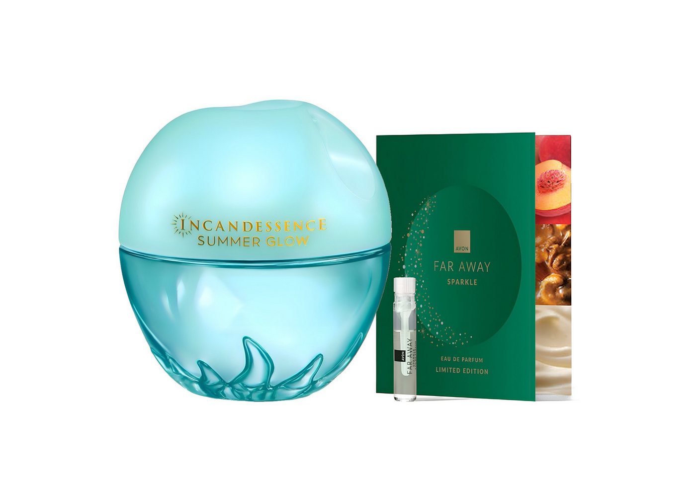 AVON Cosmetics Eau de Parfum Incandessence Sommer Glow 50 ml, 2-tlg., Leichter Sommerduft mit frischer Bergamotte und zarter Magnolie AVON Cosmetics Eau de Parfum Incandessence Sommer Glow 50 ml, 2-tlg., Leichter Sommerduft mit frischer Bergamotte und zarter Magnolie von AVON Cosmetics