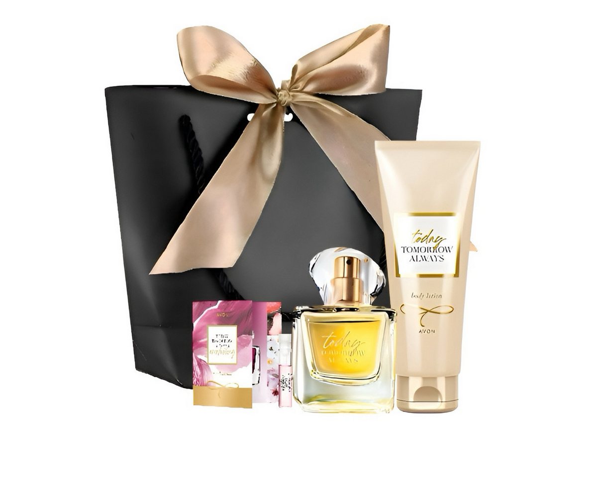 AVON Cosmetics Eau de Parfum TTA TODAY Spray 50 ml Bodylotion 125 ml Pflege Duft Geschenkset, 4-tlg., Einzigartiger Duftgenuss, Intensive Pflege, Geschenk von AVON Cosmetics