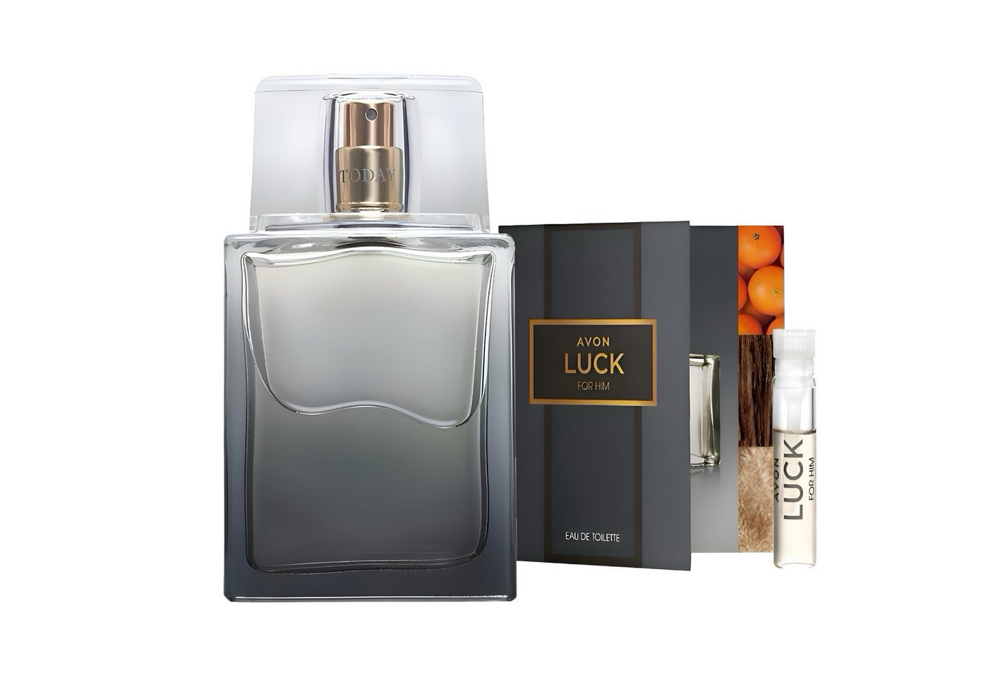 AVON Cosmetics Eau de Parfum TTA für Ihn Eau de Toilette Spray 75 ml, Duftprobe, 2-tlg., Eleganter Duft mit warmer Vanillenote und maskulinem Vetiver AVON Cosmetics Eau de Parfum TTA für Ihn Eau de Toilette Spray 75 ml, Duftprobe, 2-tlg., Eleganter Duft mit warmer Vanillenote und maskulinem Vetiver von AVON Cosmetics