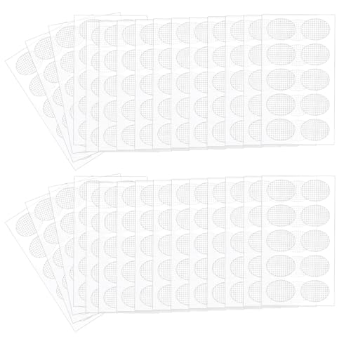 AVYRING 300PCS Ohrläppchen-Stützpatches für schwere Ohrringe – Klare Stabilisator-Sticker, unsichtbarer Schutz bei gespaltenen Ohrläppchen, große Klebepads für langes Tragen und Ohrläppchenpflege von AVYRING