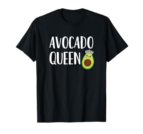 Avocado-Themen-Geschenk für Frauen und Mädchen, lustige Avocado-Königin T-Shirt Avocado-Themen-Geschenk für Frauen und Mädchen, lustige Avocado-Königin T-Shirt von AVZ Avocado and Guacamole Lovers Gifts