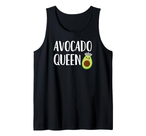 Avocado-Themen-Geschenk für Frauen und Mädchen, lustige Avocado-Königin Tank Top Avocado-Themen-Geschenk für Frauen und Mädchen, lustige Avocado-Königin Tank Top von AVZ Avocado and Guacamole Lovers Gifts