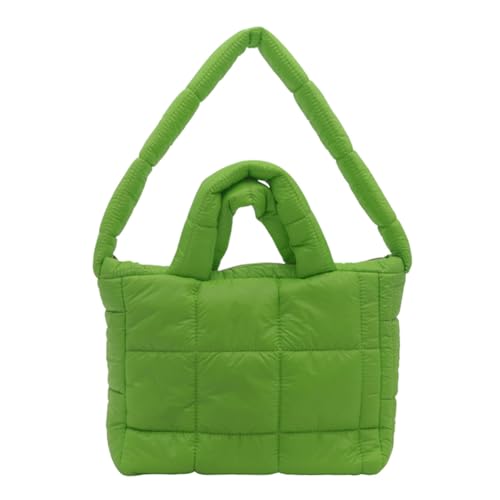 AVZYARDY Damen-Umhängetasche, gesteppte Puffer-Tasche mit großer Kapazität, einfarbig, Griff oben von AVZYARDY
