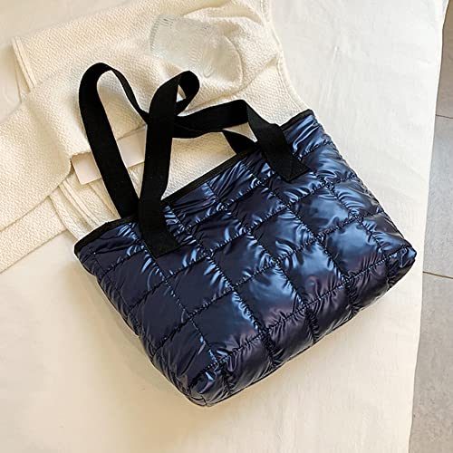 AVZYARDY Frauen Nylon -Stoffumhängetaschen Frauen Tasche Handtaschen große Kapazität gesteppte Einkaufstaschen for Girl Women Street von AVZYARDY