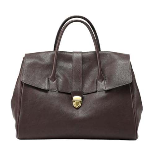 AVZYARDY Große Tragetasche for Damen mit Taschen, Arbeitstasche, PU-Leder, einfarbig, Henkeltasche, Pendler-Geldbörse for Reisen, Einkaufen von AVZYARDY