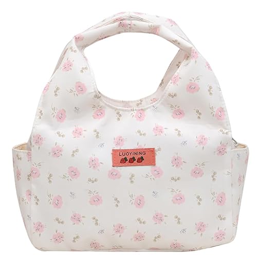 AVZYARDY Mode kleine Blumen Frauenhandtasche for Arbeitsreise -Büroparty (Pink) von AVZYARDY