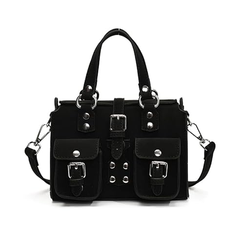 AVZYARDY Niedliche weiche PU -Crossbody -Geldbörse Multi -Taschen -Umhängetasche for Frauen arbeiten (schwarz) von AVZYARDY