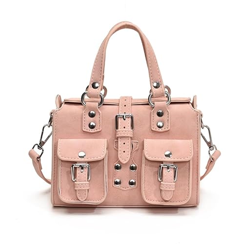 AVZYARDY Niedliche weiche PU -Crossbody -Geldbörse Multi -Taschen -Umhängetasche for Frauenarbeit (rosa) von AVZYARDY