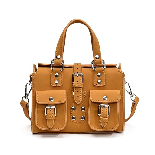 AVZYARDY Niedliche weiche Pu Crossbody -Geldbörse Multi -Taschen -Umhängetasche for Frauen arbeiten (gelb) von AVZYARDY