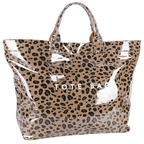 AVZYARDY PVC-Leinwand Tasche Handtasche große Kapazität Trendy Totentasche wasserdicht Vintage-Umhängetasche Einkaufsbeutel von AVZYARDY