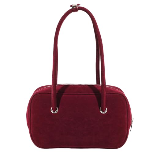 AVZYARDY Umhängetasche for Frauen modische Unterarmtasche for Arbeit und Reisen (rot) von AVZYARDY