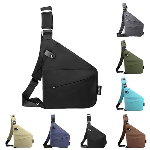 Diebstahlsichere Tasche Damen Anti Diebstahl Tasche Diebstahlsichere Reisetasche Diebstahlsicher Brusttasche Sicherheitstasche Herren Umhängetasche Anti Theft Travel Bag Sling Bag von AVZYARDY