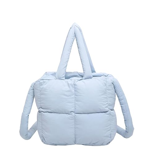 Puffer-Einkaufstasche, gesteppte Umhängetasche, weich gepolsterte Hobo-Tasche, leichte Kissen-Shopper-Tasche for Damen, Arbeit, Reisen von AVZYARDY