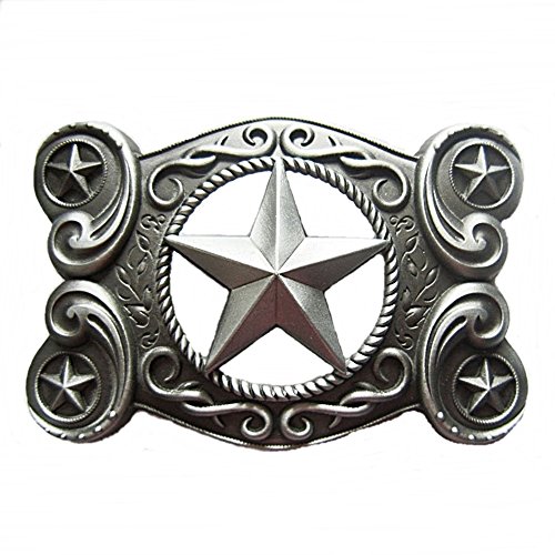 AW-Collection Gürtelschnalle Buckle Gürtelschließe für Wechselgürtel Lone Star Texas von AW-Collection