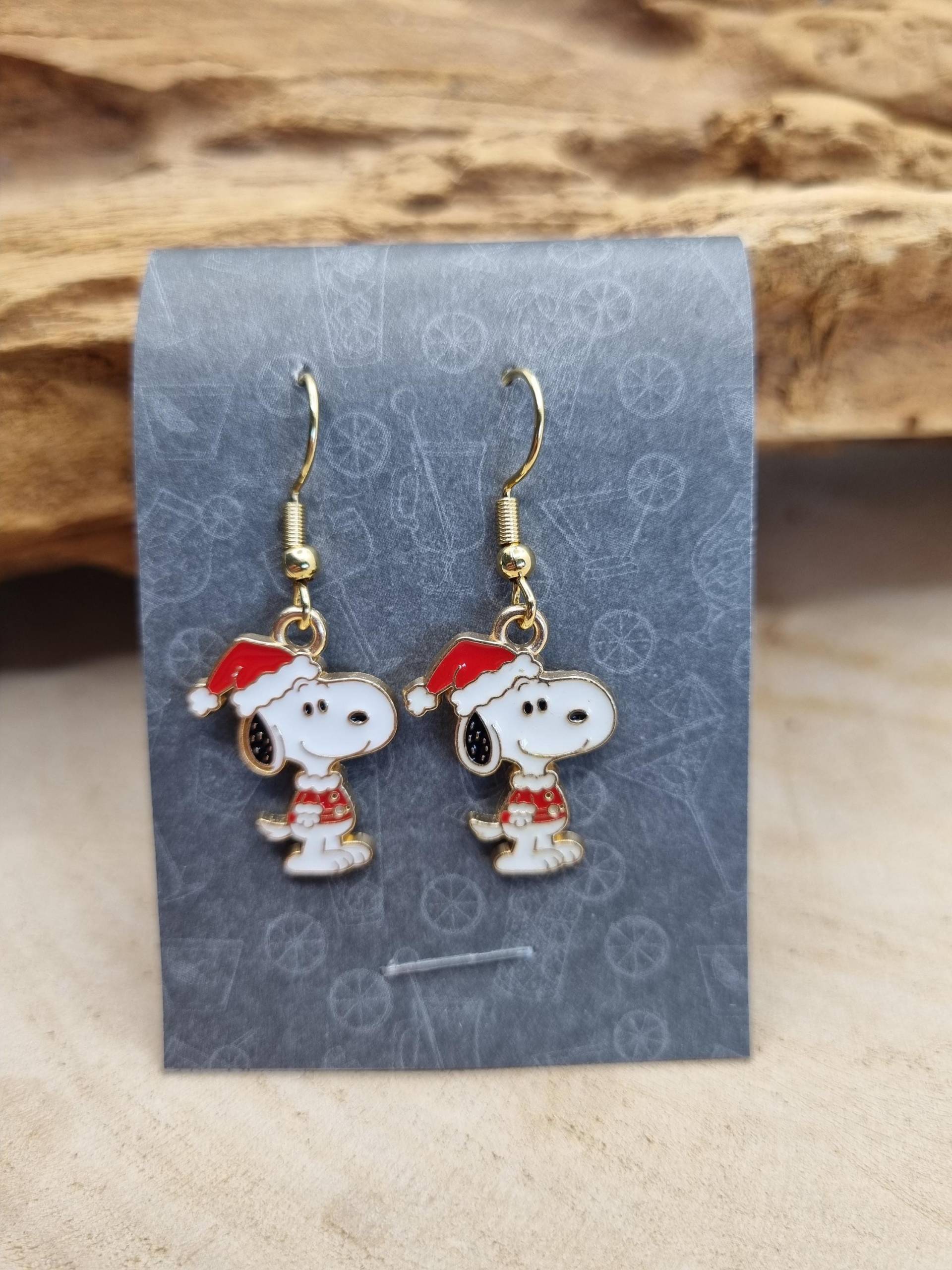 Weihnachtsohrringe Mit Edelstahlhaken, Adventskalender-Schmuck-Geschenk, Cartoon Weihnachtshund Ohrringe, Hängeohrringe Zu Weihnachten Weihnachtsohrringe Mit Edelstahlhaken, Adventskalender-Schmuck-Geschenk, Cartoon Weihnachtshund Ohrringe, Hängeohrringe Zu Weihnachten von AWAluArt