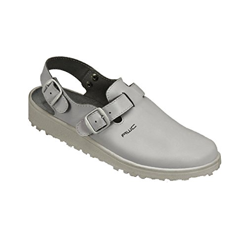 AWC-Footwear Unisex-Erwachsene Sandale Arbeitsschuhe, Weiß (Weiß) von AWC-Footwear