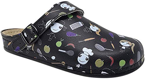 AWC Damen Berufsschuhe Tiefbett, Farbe: Medi1, Größe: 40 von AWC