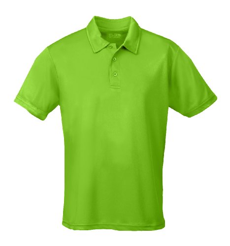 Just Cool Cool Polo Grün Lime Green L von AWD Just Cool /Apparel4Outdoors