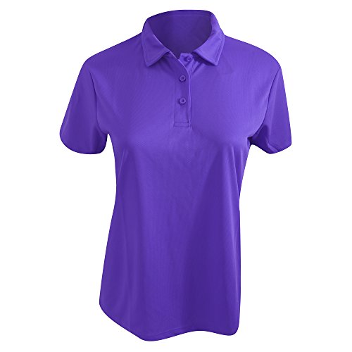 AWDis Damen Cooles Poloshirt Polohemd, violett, X-Large von AWDis
