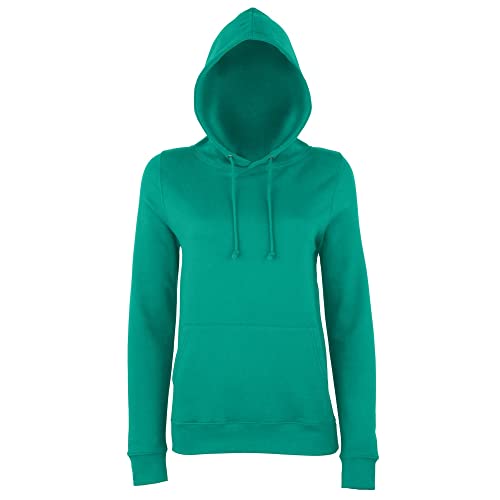 AWDis Damen Girlie College Hoodie Kapuzenpullover, Jade, XXL von AWDis