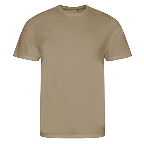 AWDis Ecologie EA001 Unisex Cascades Organisch T-Shirt - Sand - M von AWDis