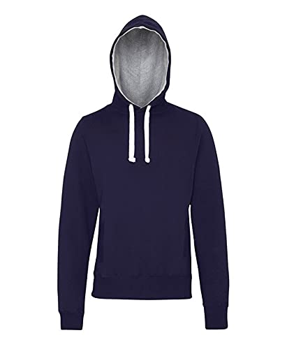 AWDis Herren Chunky Hoodie Kapuzenpullover, Blau (Oxford Navy), L von AWDis