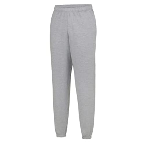 AWDis Herren College Cuffed Jogpants Sporthose, Grau (Heather Grey), 31-35 von AWDis