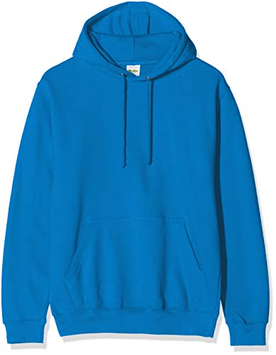 AWDis Herren Kapuzenpullover COLLEGE HOODIE, Blau (Sapphire Blue), L von AWDis