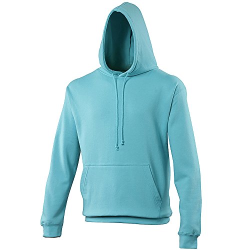 AWDis Herren Kapuzenpullover COLLEGE HOODIE, Blau (Sky Blue), XL von AWDis