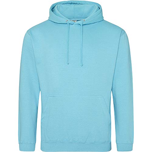 AWDis Herren Kapuzenpullover COLLEGE HOODIE, Blau (Turquoise Surf), XL von AWDis