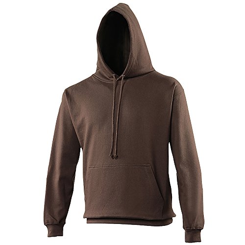 AWDis Herren Kapuzenpullover COLLEGE HOODIE, Braun (Hot Chocolate), L von AWDis