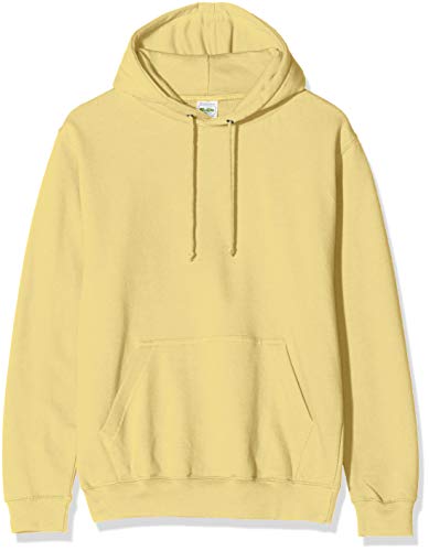 AWDis Herren Kapuzenpullover COLLEGE HOODIE, Gelb (Sherbet Lemon), XS von AWDis