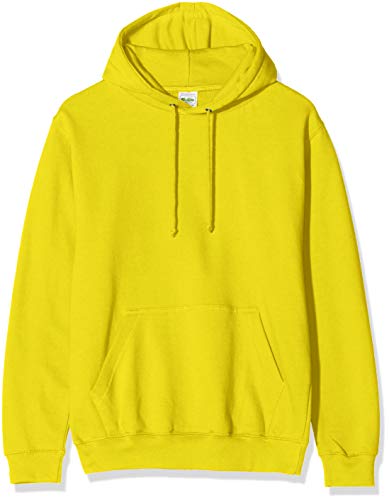 AWDis Herren Kapuzenpullover COLLEGE HOODIE, Gelb (Sun Yellow), L von AWDis