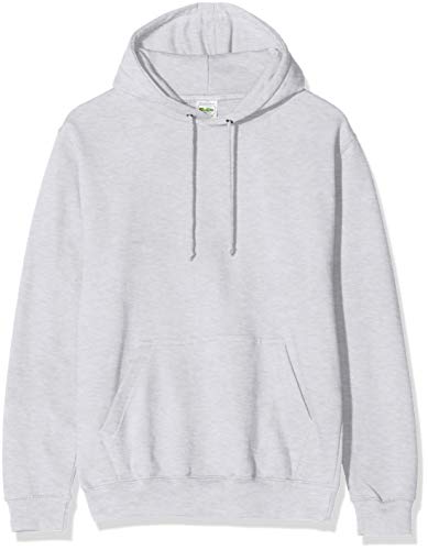 AWDis Herren Kapuzenpullover COLLEGE HOODIE, Grau (Ash), S von AWDis