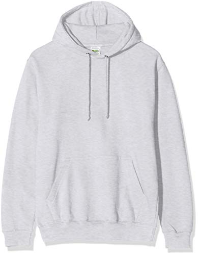AWDis Herren Kapuzenpullover COLLEGE HOODIE, Grau (Ash), XL von AWDis