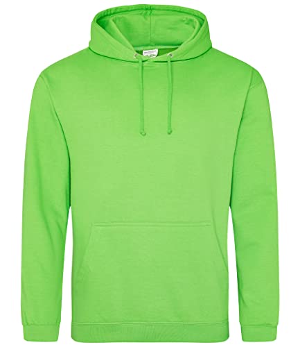 AWDis Herren Kapuzenpullover COLLEGE HOODIE, Grün (Alien Green), XXL von AWDis