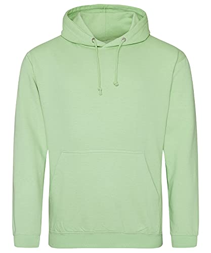 AWDis Herren Kapuzenpullover COLLEGE HOODIE, Grün (Apple Green), XL von AWDis