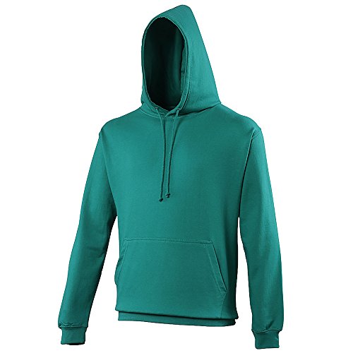 AWDis Herren Kapuzenpullover COLLEGE HOODIE, Grün (Jade), XXL von AWDis