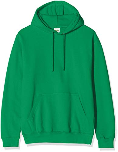 AWDis Herren Kapuzenpullover COLLEGE HOODIE, Grün (Kelly Green), XL von AWDis