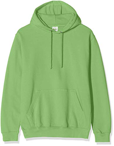 AWDis Herren Kapuzenpullover COLLEGE HOODIE, Grün (Lime Green), M von AWDis