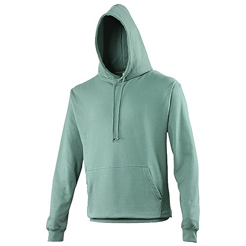 AWDis Herren Kapuzenpullover COLLEGE HOODIE, Grün (Moss Green), L von AWDis