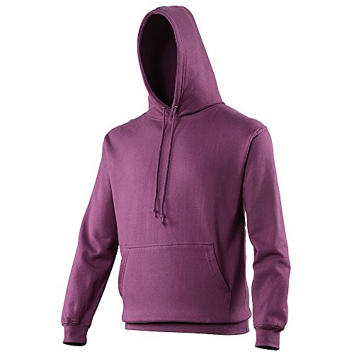 AWDis Herren Kapuzenpullover COLLEGE HOODIE, Lila (Plum), L von AWDis