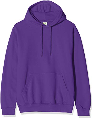 AWDis Herren Kapuzenpullover COLLEGE HOODIE, Lila (Purple), L von AWDis