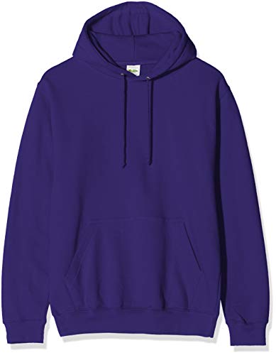 AWDis Herren Kapuzenpullover COLLEGE HOODIE, Lila (Ultra Violet), XXL von AWDis