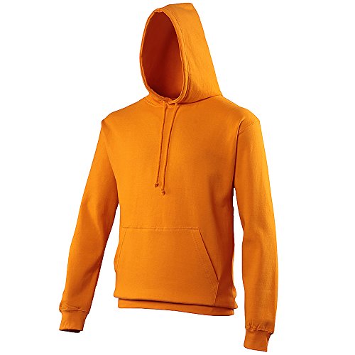 AWDis Herren Kapuzenpullover COLLEGE HOODIE, Orange (Orange Crush), XS von AWDis