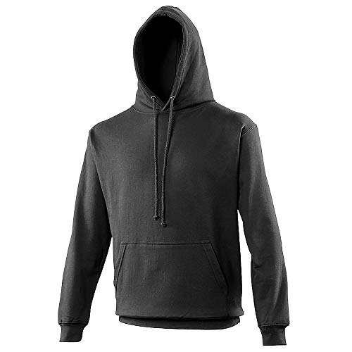 AWDis Herren Kapuzenpullover COLLEGE HOODIE, Schwarz (Jet Black), XXXL von AWDis