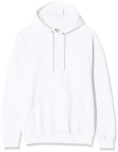 AWDis Herren Kapuzenpullover COLLEGE HOODIE, Weiß (Arctic White), L von AWDis