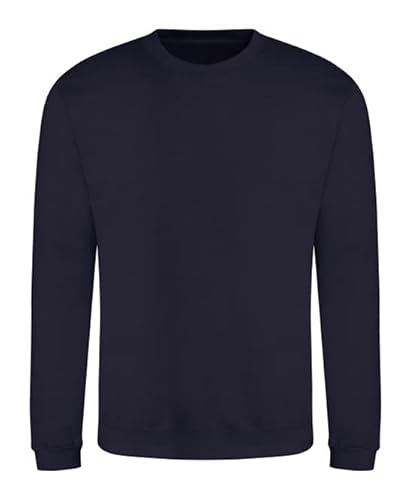 AWDis Herren Sweat Sweatshirt, Blau (New French Navy NFN), XXXL von AWDis