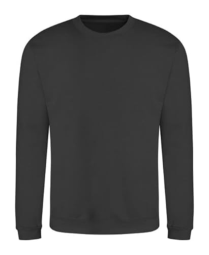 AWDis Herren Sweat Sweatshirt, Grau (Storm Grey STM), XL von AWDis